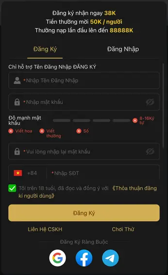 Đăng Ký 88TO – Bắt Đầu Hành Trình Thắng Lớn!